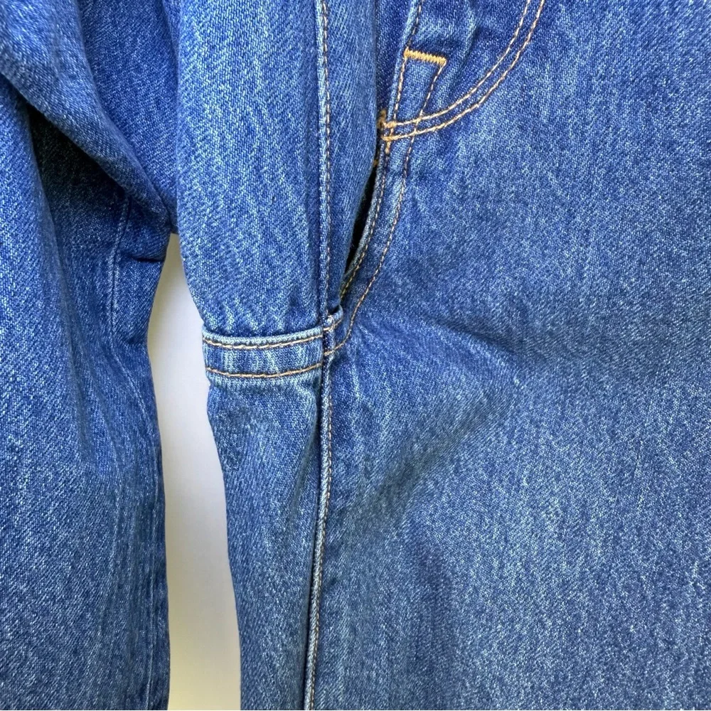 BLDWN High Rise Relaxed Jeans Size 24 denim casual‎